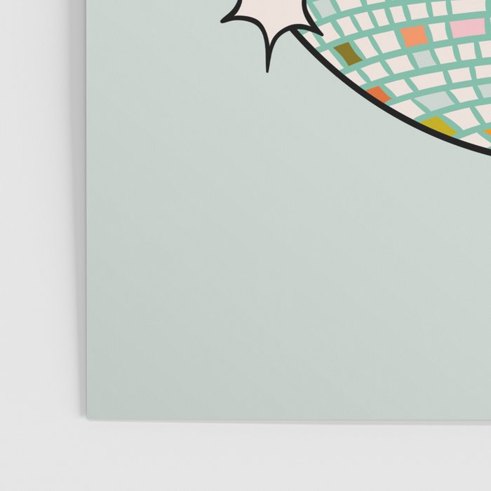 Aquarius Disco Ball Poster Gallery Image 3