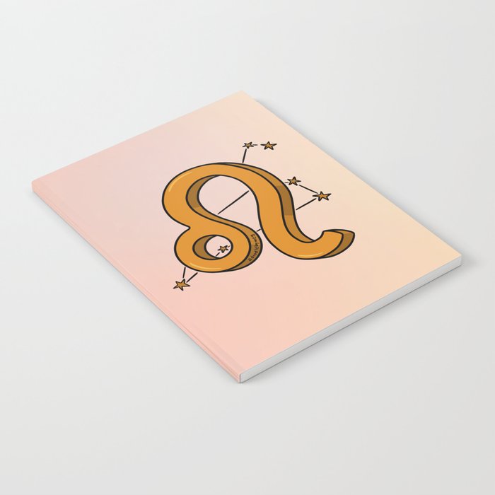 Leo Symbol Notebook Gallery Image 2