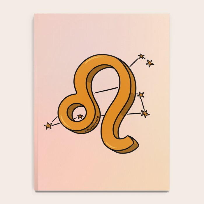 Leo Symbol Notebook Gallery Image 4
