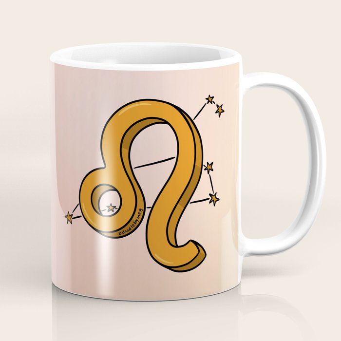 Leo Symbol Coffee Mug Gallery Image 1