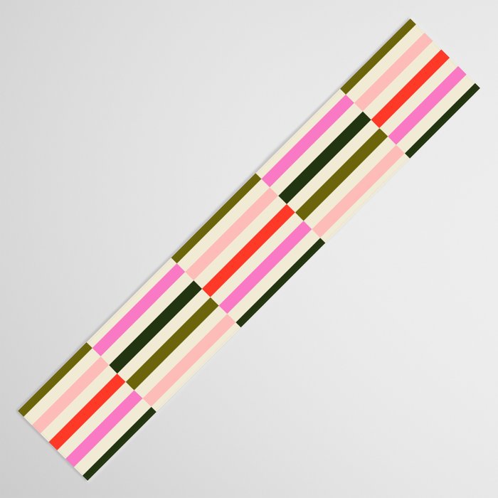 Holly Jolly Stripes Table Runner Gallery Image 3