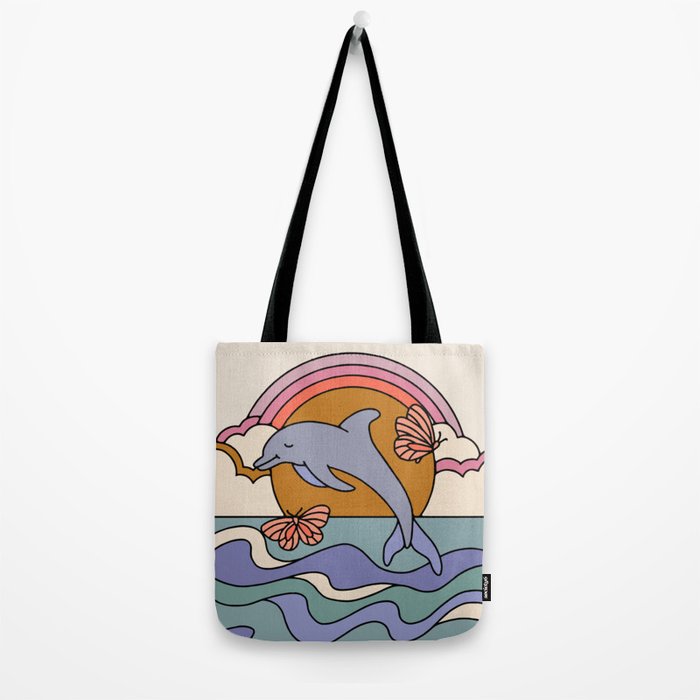 Dolphin Tote Bag Gallery Image 2