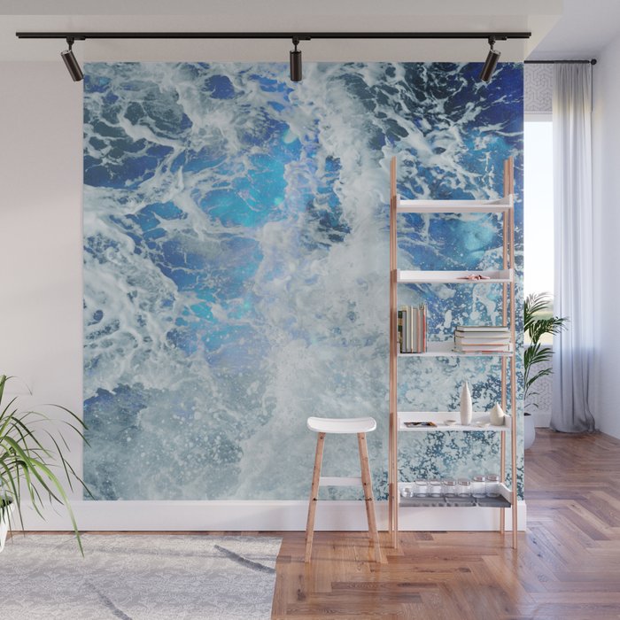 Perfect Sea Waves II Wall Mural Gallery Image 1