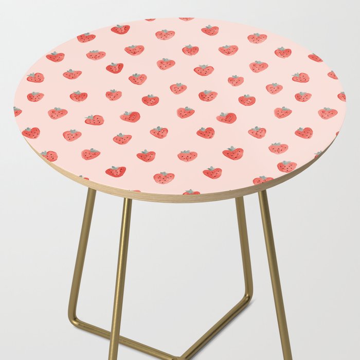 Strawberries on Pink Side Table Gallery Image 2