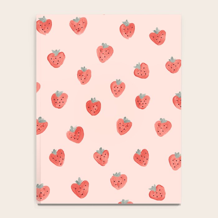 Strawberries on Pink Notebook Gallery Image 4