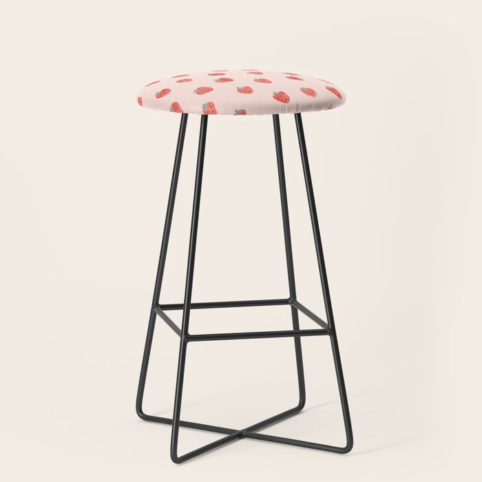 Strawberries on Pink Stool Gallery Image 1
