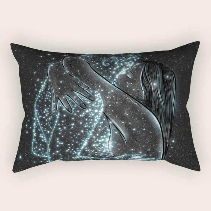 The peace i want forever. Rectangular Pillow Gallery Image 2