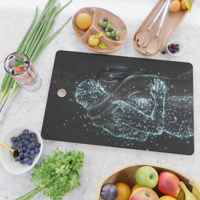 The peace i want forever. Cutting Board Gallery Image 2