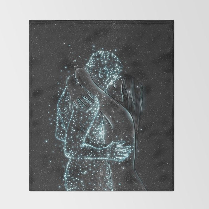 The peace i want forever. Throw Blanket Gallery Image 2