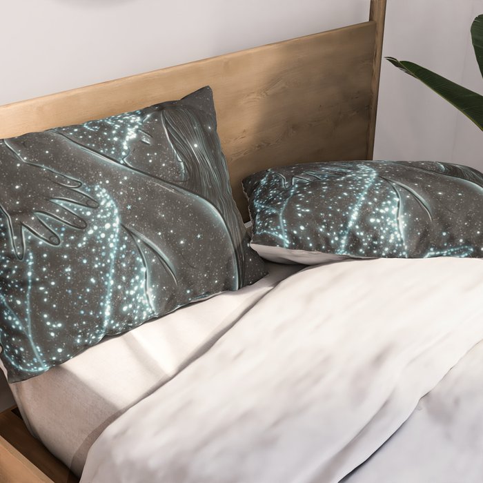 The peace i want forever. Pillow Sham Gallery Image 2