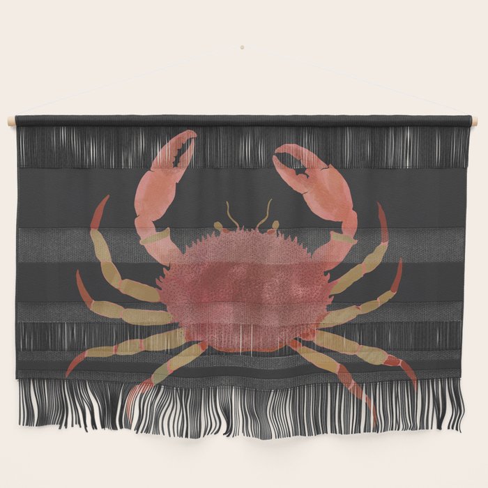 Minimalist Crab 3 Wall Hanging Gallery Image 1