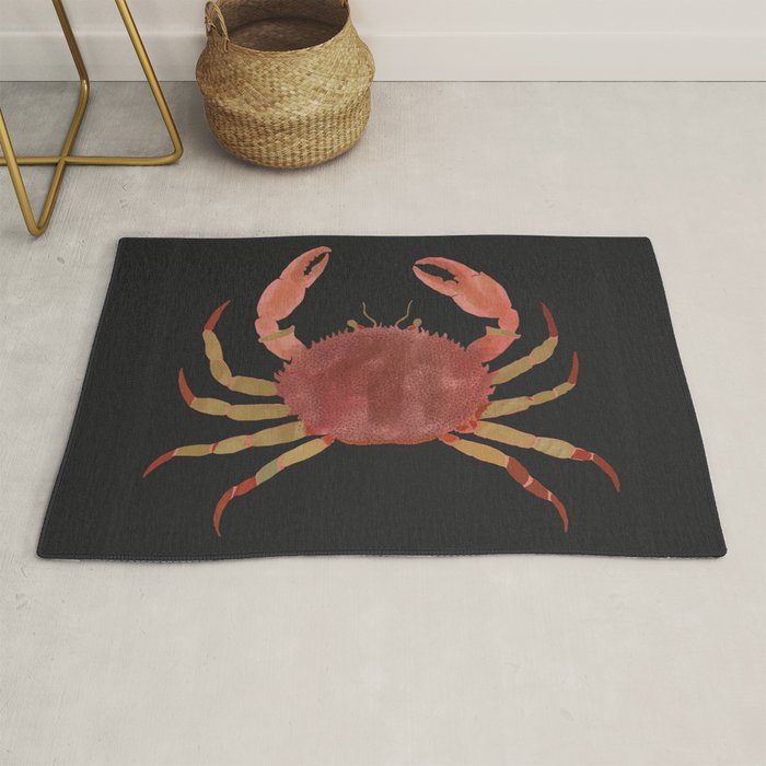 Minimalist Crab 3 Rug Gallery Image 1