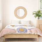 Wild Cheetah and the Moon 2 Duvet Cover Gallery Image 3