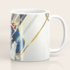 Switzerland Vintage Ski Poster. Coffee Mug Gallery Image 1