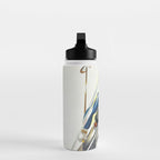 Switzerland Vintage Ski Poster. Water Bottle Gallery Image 3