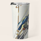 Switzerland Vintage Ski Poster. Travel Mug Gallery Image 3
