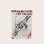 Switzerland Vintage Ski Poster. Wall Hanging Gallery Image 1