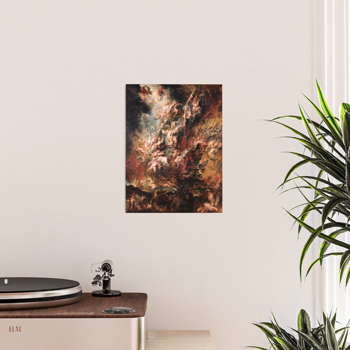 The Fall of the Damned - Peter Paul Rubens 1620 Poster Gallery Image 2