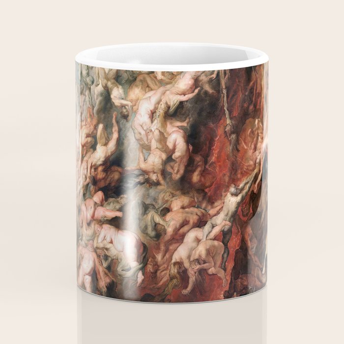 The Fall of the Damned - Peter Paul Rubens 1620 Coffee Mug Gallery Image 4
