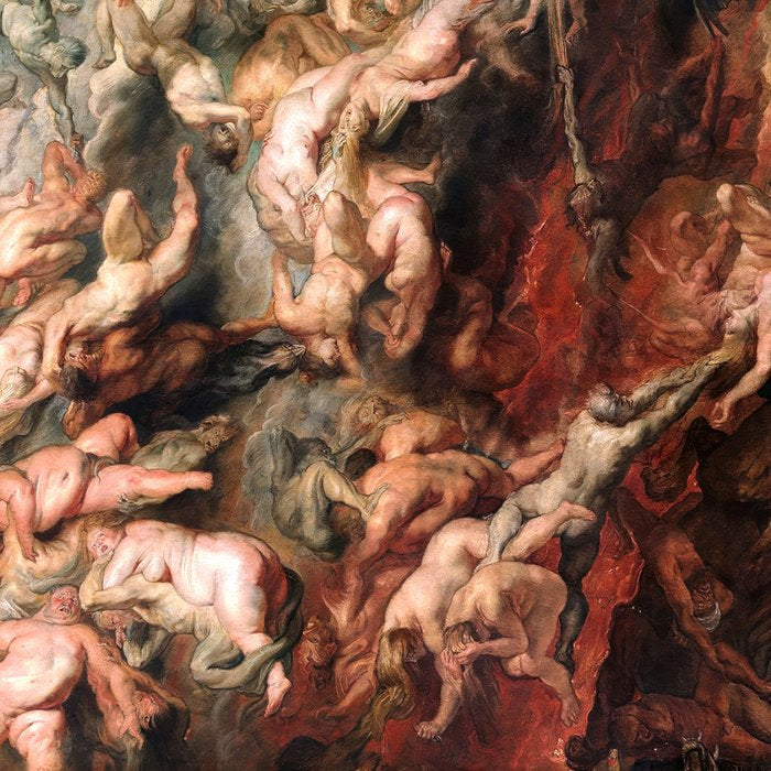 The Fall of the Damned - Peter Paul Rubens 1620 Coffee Mug Gallery Image 2