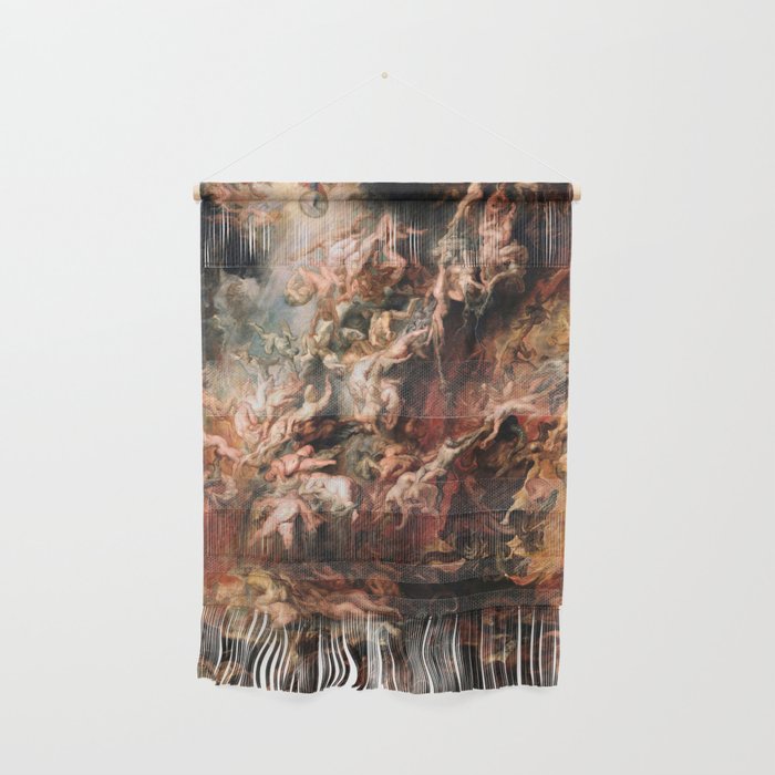 The Fall of the Damned - Peter Paul Rubens 1620 Wall Hanging Gallery Image 1