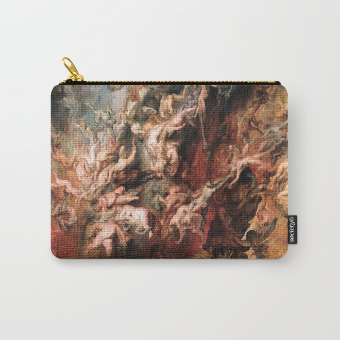 The Fall of the Damned - Peter Paul Rubens 1620 Carry All Pouch Gallery Image 1