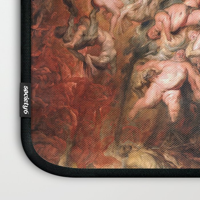 The Fall of the Damned - Peter Paul Rubens 1620 Laptop Sleeve Gallery Image 3