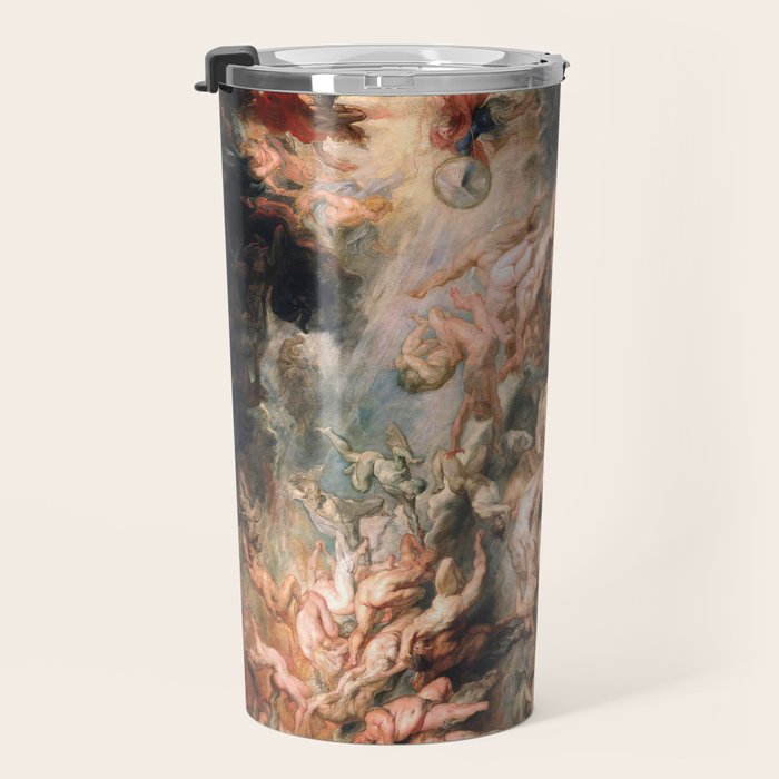 The Fall of the Damned - Peter Paul Rubens 1620 Travel Mug Gallery Image 3