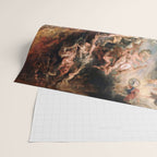 The Fall of the Damned - Peter Paul Rubens 1620 Wrapping Paper Gallery Image 2