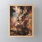 The Fall of the Damned - Peter Paul Rubens 1620 Mini Art Print Gallery Image 1