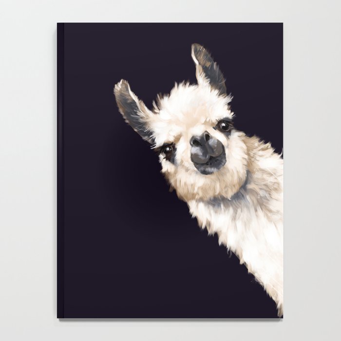 Sneaky Llama in Black Notebook Gallery Image 4