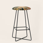 Villa Courtyard Mediterranean Art Stool Gallery Image 1