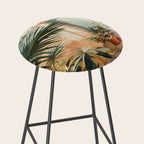 Villa Courtyard Mediterranean Art Stool Gallery Image 2