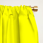 Bright Fluorescent Yellow Neon Window Curtain Gallery Image 2