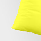 Bright Fluorescent Yellow Neon Pillow Sham Gallery Image 4