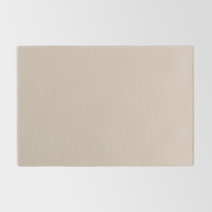 Putty Colour Solid Rug Gallery Image 2