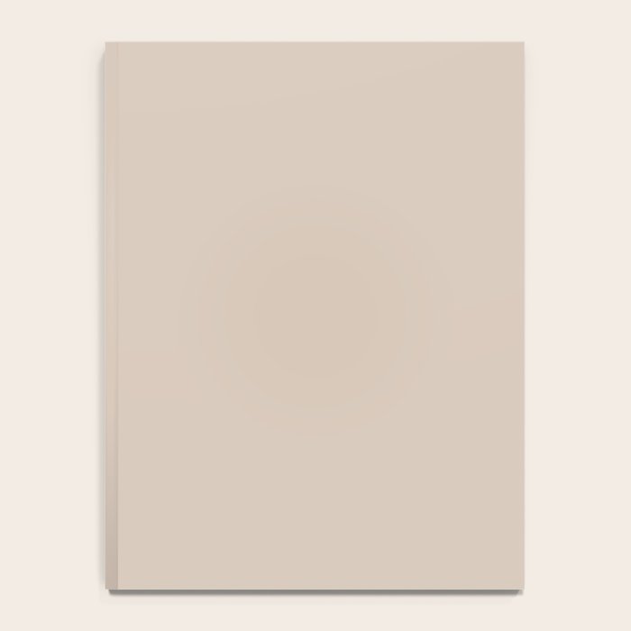 Putty Colour Solid Notebook Gallery Image 4