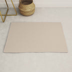Putty Colour Solid Rug Gallery Image 1