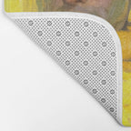 Man Portrait, Man in Yellow, Vintage Wall Art Bath Mat Gallery Image 2