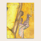 Man Portrait, Man in Yellow, Vintage Wall Art Notebook Gallery Image 4
