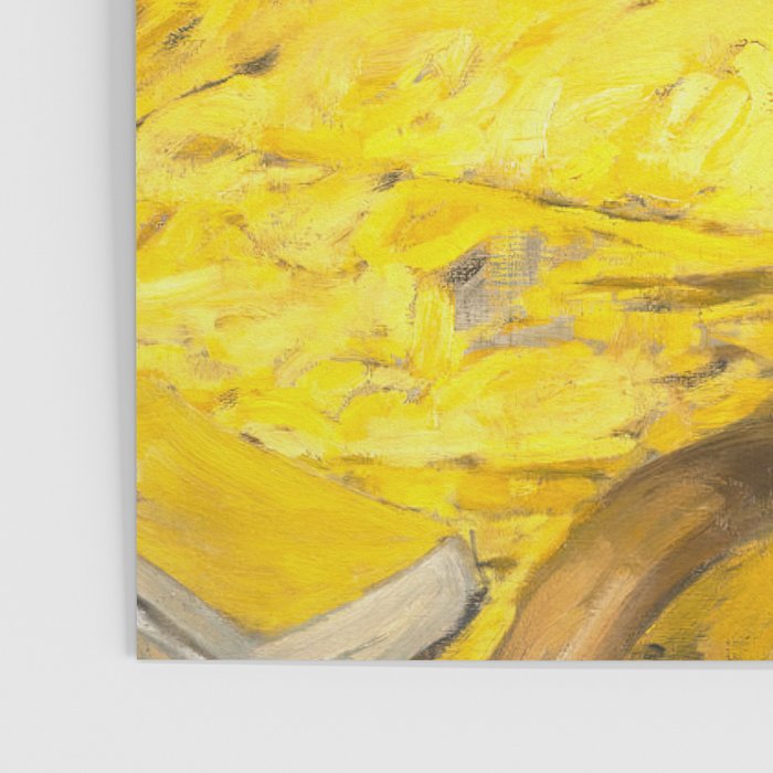 Man Portrait, Man in Yellow, Vintage Wall Art Poster Gallery Image 3