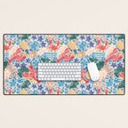 Seaside Floral Dream Desk Mat Gallery Image 1