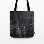 Minimalist Landscape 2 Tote Bag Gallery Image 1