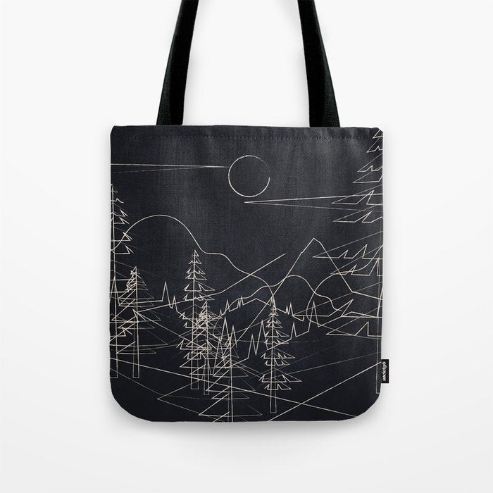 Minimalist Landscape 2 Tote Bag Gallery Image 1