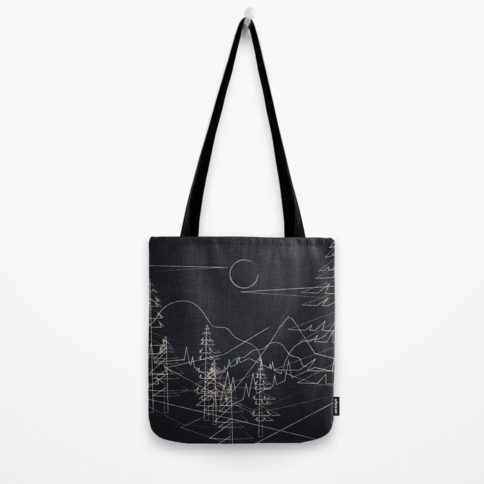 Minimalist Landscape 2 Tote Bag Gallery Image 2