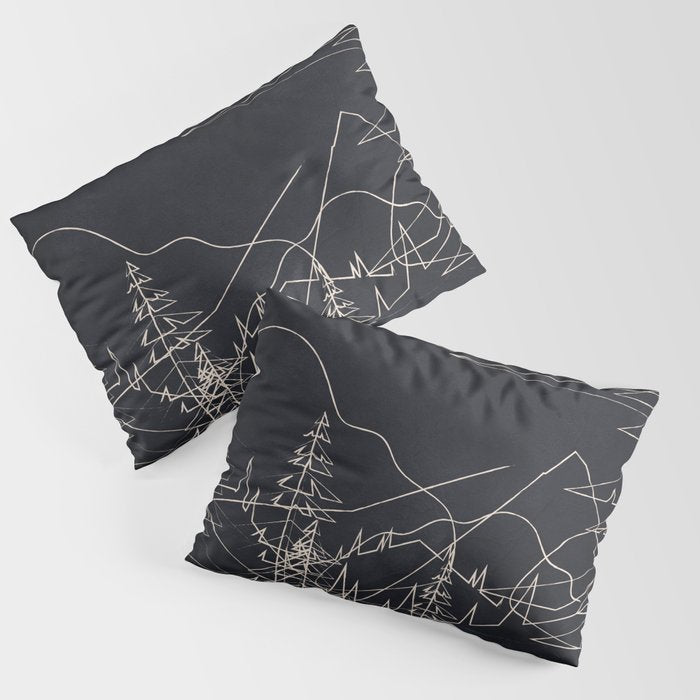 Minimalist Landscape 2 Pillow Sham Gallery Image 1