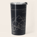 Minimalist Landscape 2 Travel Mug Gallery Image 2