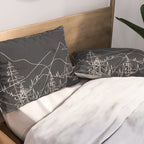 Minimalist Landscape 2 Pillow Sham Gallery Image 2