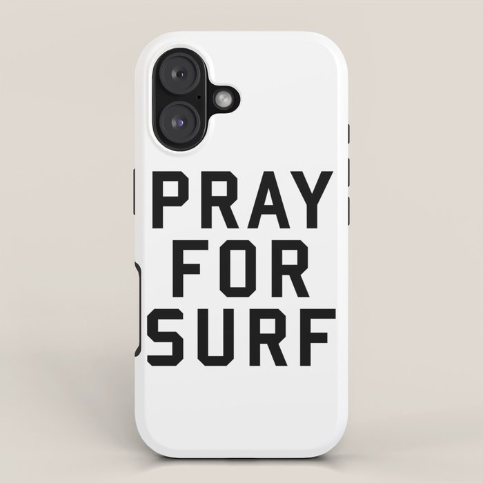 Pray For Surf iPhone Case Gallery Image 1