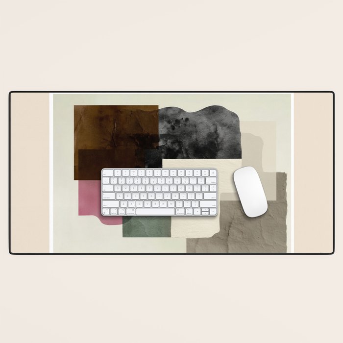 Soft Geometry I Desk Mat Gallery Image 1